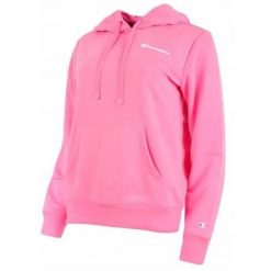 Bluza sportowa damska Champion Hooded Sweatshirt. Czerwone bluzy Champion, m, bez wzorów, z kapturem. Za 279.00 zł.