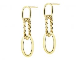 Złote kolczyki. Żółte kolczyki Apart, złote. Za 1,219.00 zł.