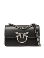 Pinko Torebka Love One Mini Dc . PE 23 PLTT 100074 A0F1 Czarny. Czarne torebki klasyczne Pinko, bez wzorów, ze skóry, bez dodatków. Za 989.99 zł.