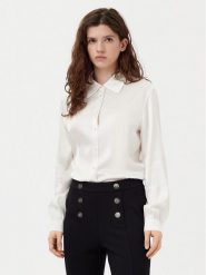 Motivi Koszula 5159Q000675N Biały Regular Fit. Białe koszule Motivi, bez wzorów, z wiskozy, bez kołnierzyka, bez ramiączek. Za 149.99 zł.