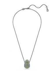 Swarovski Naszyjnik z zawieszką - dł. 38 cm rozmiar: onesize. Czarne naszyjniki SWAROVSKI, z kryształem, metalowe. Za 347.99 zł.