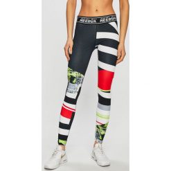 Reebok - Legginsy. Legginsy Reebok, s, bez wzorów, z dzianiny. W wyprzedaży za 139.90 zł.