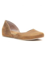 Comfortfusse Skórzane baleriny w kolorze jasnobrązowym rozmiar: 41. Brązowe baleriny Comfortfüße, bez wzorów, ze skóry, bez obcasa. Za 252.99 zł.