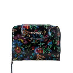 Damski portfel skórzany BajuBaj z suwakiem PD1255s115n. Niebieskie portfele bez wzorów, ze skóry. Za 190.00 zł.