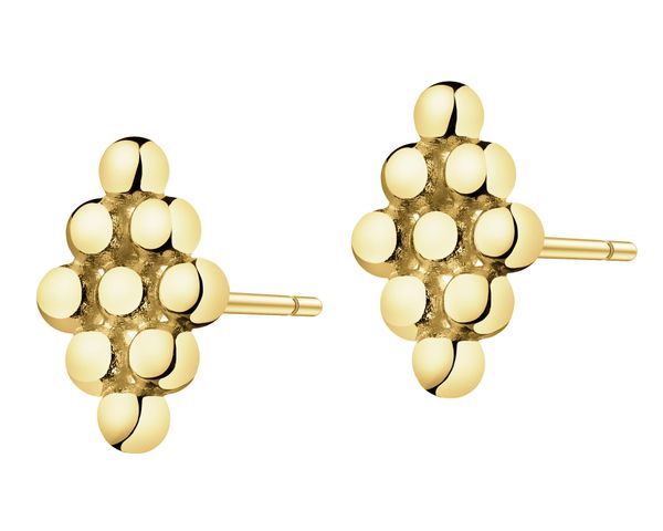 Zlote kolczyki - kulki. Żółte kolczyki Apart, złote. Za 1,449.00 zł.