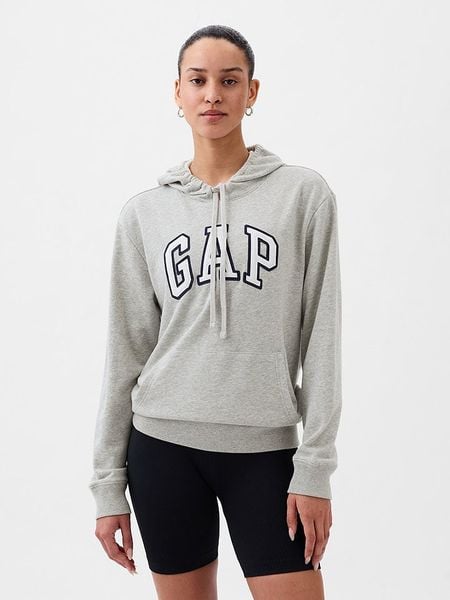 GAP Bluza w kolorze jasnoszarym rozmiar: L. Szare bluzy GAP, l, bez wzorów, z kapturem. Za 129.75 zł.