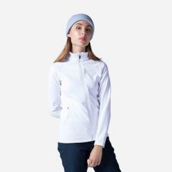 Bluza narciarska damska Rossignol Classique Clim. Białe bluzy Rossignol, na zimę, s, bez wzorów, bez kaptura. W wyprzedaży za 479.00 zł.