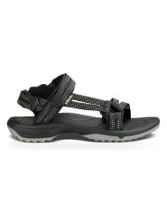 Teva Sandały trekkingowe "Terra Fi Lite" w kolorze czarnym rozmiar: 38. Czarne sandały Teva, bez wzorów, z otwartym noskiem, bez obcasa, na płaskiej podeszwie, bez zapięcia. Za 351.38 zł.