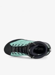Buty trekkingowe damskie Scarpa Mescalito TRK Planet GTX. Zielone trekkingi Scarpa, z gore-texu, trekkingowe. Za 798.59 zł.