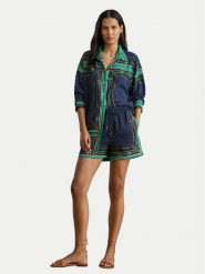 LAUREN RALPH LAUREN Szorty materiałowe 200B20822001 Granatowy Regular Fit. Niebieskie szorty Lauren Ralph Lauren, bez wzorów, z materiału. Za 779.99 zł.