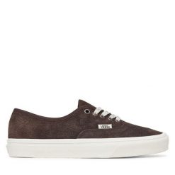 Tenisówki Vans. Brązowe trampki Vans, bez wzorów, bez zapięcia. Za 399.99 zł.