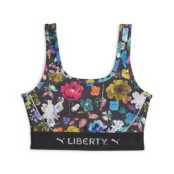 Crop Top Sportowy Damski Puma X Liberty Aop. Koszulki sportowe Puma, bez wzorów, bez ramiączek. Za 120.99 zł.