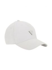 Guess Czapka z daszkiem V4YZ01 WG982 Biały. Białe czapki Guess, z aplikacjami, z materiału. Za 159.99 zł.
