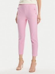 ViCOLO Spodnie materiałowe TB0113 Różowy Regular Fit. Czerwone spodnie materiałowe ViCOLO, xs, bez wzorów, z materiału. Za 159.99 zł.