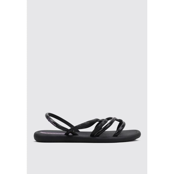 Sandały damskie Ipanema 27135AV559. Czarne sandały Ipanema, bez wzorów, z materiału, sportowe, bez obcasa, bez zapięcia. Za 141.00 zł.