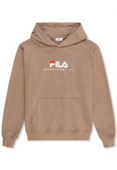 Bluza z kapturem Fila Valsera Regular Logo. Brązowe bluzy Fila, l, bez wzorów, z dresówki, z kapturem. Za 210.99 zł.