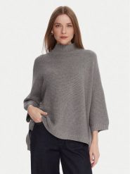 Kontatto Sweter 3M0848C Szary Relaxed Fit. Szare swetry Kontatto, m, bez wzorów, z wiskozy, bez ramiączek. Za 469.99 zł.