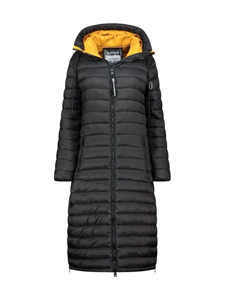 Geographical Norway Płaszcz zimowy "Azule" w kolorze czarnym rozmiar: M. Czarne płaszcze Geographical Norway, na zimę, m, bez wzorów, z puchu, bez kaptura. Za 238.72 zł.