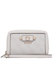 Guess Portfel Lindsey Slg SWSG97 49164 Beżowy jasny. Brązowe portfele Guess, z aplikacjami, ze skóry. Za 264.99 zł.