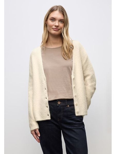 Cecil Kardigan w kolorze kremowym rozmiar: 42. Brązowe kardigany Cecil, bez wzorów. Za 157.35 zł.