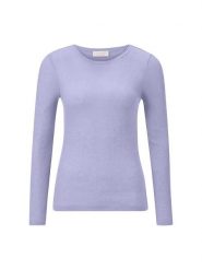 Rich & Royal Koszulka w kolorze lawendowym rozmiar: M. Różowe bluzki Rich & Royal, m, bez wzorów, z wełny, bez kołnierzyka, bez ramiączek. Za 140.20 zł.