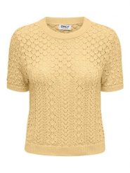 ONLY Sweter w kolorze żółtym rozmiar: XL. Żółte swetry Only, xl, bez wzorów, bez ramiączek. Za 70.08 zł.