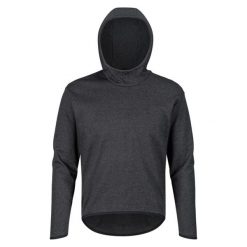 Bluza damska Odlo Mid layer hoody Active 365 knit. Czarne bluzy Odlo, bez wzorów, bez kaptura. W wyprzedaży za 419.50 zł.