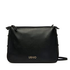 Torebka Liu Jo. Czarne torebki klasyczne Liu Jo, bez wzorów, bez dodatków. Za 639.99 zł.