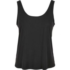 Damski tank top Urban Classics modal loose top-grandes tailles. Czarne topy Urban Classics, bez wzorów, bez kołnierzyka, bez ramiączek. Za 134.50 zł.