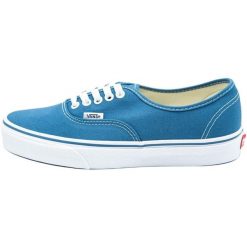 Vans Authentic, Niebieski. Niebieskie trampki Vans, bez wzorów, z materiału, bez zapięcia. Za 343.99 zł.