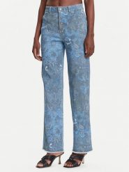 Desigual Jeansy Pasley 25WWPW01 Niebieski Straight Fit. Niebieskie jeansy Desigual, s, bez wzorów. Za 489.99 zł.
