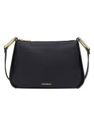 COCCINELLE Skórzana torebka w kolorze czarnym - 16 x 24 cm rozmiar: onesize. Czarne torby na ramię Coccinelle, bez wzorów, z materiału, na ramię, bez dodatków. Za 480.90 zł.