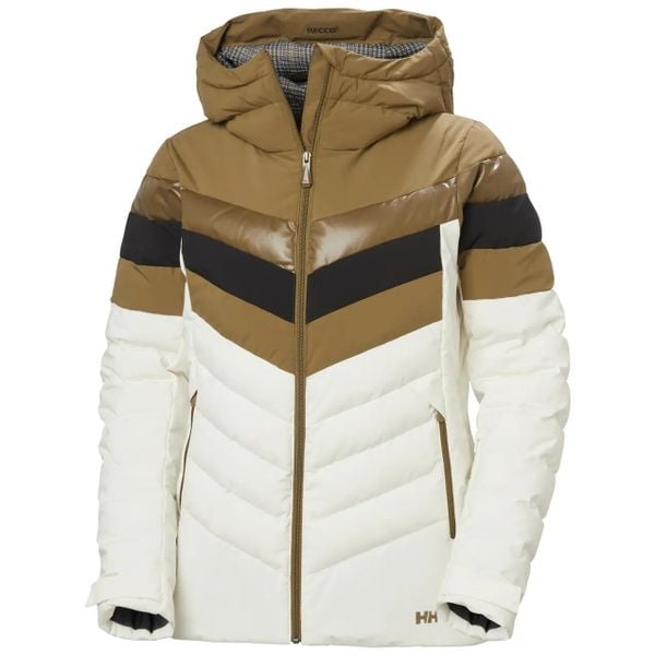 Damska kurtka puchowa Helly Hansen Imperial Puffy. Brązowe kurtki narciarskie Helly Hansen, l, bez wzorów, z materiału, bez kaptura, narciarskie. Za 1,113.00 zł.