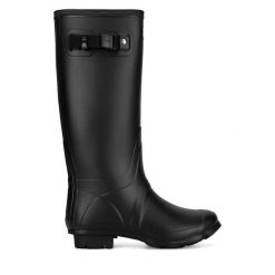 Kalosze Hunter. Czarne kalosze Hunter, bez wzorów. Za 399.99 zł.