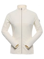 Alpine Pro Kurtka polarowa "Dozera" w kolorze kremowym rozmiar: XL. Brązowe swetry Alpine Pro, xl, bez wzorów, z materiału, bez ramiączek. Za 206.91 zł.