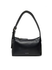 Calvin Klein Torebka Hardware Handle Mini Bag K60K613027 Czarny. Czarne torebki klasyczne Calvin Klein, bez wzorów, ze skóry, bez dodatków. Za 219.99 zł.