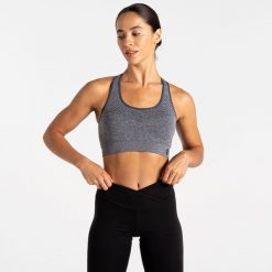 Biustonosz sportowy damski Don't Sweat It III Dare 2b. Szare bielizna sportowa Dare 2b, l, bez wzorów, z elastanu. W wyprzedaży za 69.99 zł.