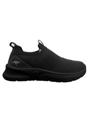 Kangaroos Slippersy "K-NJ Dash" w kolorze czarnym rozmiar: 38. Czarne trampki KangaROOS, bez wzorów, bez zapięcia. Za 126.75 zł.