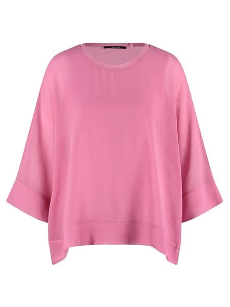 TAIFUN Koszulka w kolorze jasnoróżowym rozmiar: 36. Różowe bluzki Taifun, bez wzorów, bez kołnierzyka, bez ramiączek. Za 100.52 zł.