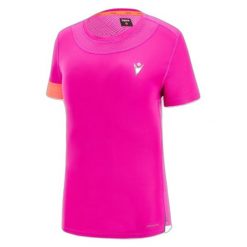 Koszulka damska Macron Prime Briget. Brązowe bluzki Macron, bez wzorów, sportowe, bez kołnierzyka, bez ramiączek. Za 252.00 zł.