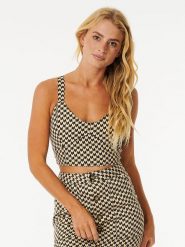 Rip Curl Top "Isla Geo" ze wzorem rozmiar: M. Topy Rip Curl, m, bez wzorów, bez kołnierzyka, bez ramiączek. Za 52.79 zł.