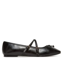 Baleriny Aldo. Czarne baleriny Aldo, bez wzorów, bez obcasa. Za 229.99 zł.