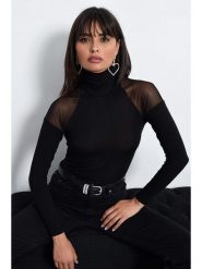 Cool and sexy Koszulka w kolorze czarnym rozmiar: S. Czarne bluzki Cool and sexy, s, bez wzorów, bez kołnierzyka, bez ramiączek. Za 57.20 zł.