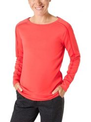 Timezone Bluza w kolorze czerwonym rozmiar: XS. Czerwone bluzy Timezone, xs, bez wzorów, bez kaptura. Za 96.14 zł.