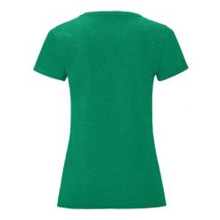 Koszulka Damska Iconic 150. Zielone bluzki FRUIT OF THE LOOM, s, bez wzorów, sportowe, bez kołnierzyka, bez ramiączek. Za 28.99 zł.