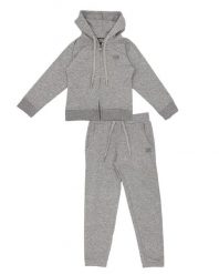 Bluza z bawełna z kaptur na co dzień na siłownię. Szare bluzy LEONE 1947 APPAREL, bez wzorów, z bawełny, bez kaptura. Za 84.16 zł.