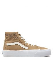 Vans Tenisówki Sk8-Hi Tapered VN0009QP4MG1 Beżowy. Brązowe trampki Vans, bez wzorów, z materiału, bez zapięcia. Za 249.99 zł.