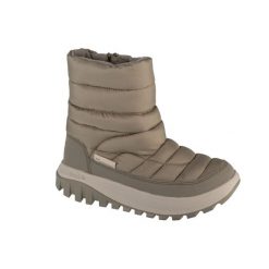Buty zimowe damskie, Snowtrot Mid. Szare trekkingi Columbia, trekkingowe. Za 349.99 zł.