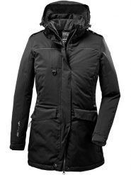 Killtec Parka funkcyjna "Ostfold" w kolorze czarnym rozmiar: 46. Czarne parki Killtec, m, bez kaptura. Za 219.08 zł.
