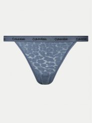 Calvin Klein Underwear Figi klasyczne 000QD5213E Niebieski. Niebieskie figi Calvin Klein Underwear, xl, bez wzorów, z syntetyku. Za 49.99 zł.